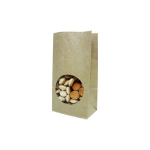 Kesa s pravougaone dno s prozorom 120x80x250 mm [150 kom/pak]