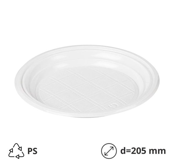 Tanjir PS beli d=205 mm [100 kom/pak]