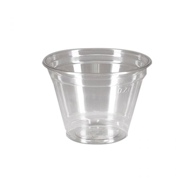 Čaša za desert PET (200) 270 ml, d=95 mm, providna (1000 kom/pak)