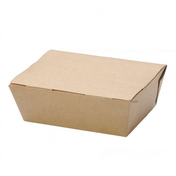Kartonska kutija za ručak ECO LUNCH BOX 600 ml 150x115x50 mm, kraft ( kom/pak) [500 kom/pak]