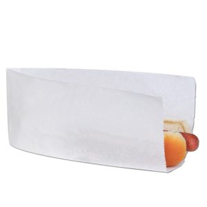 Papirna kesa za hot dog 90х30×190 mm (100 kom/pak)