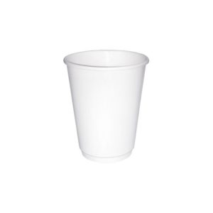 Papirna čaša 2-sl 250 ml d=80 mm bijela (25 kom/pak)