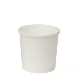 Kartonska posuda za supu 300 ml d=90 mm h=85 mm bijela (100 kom/pak)