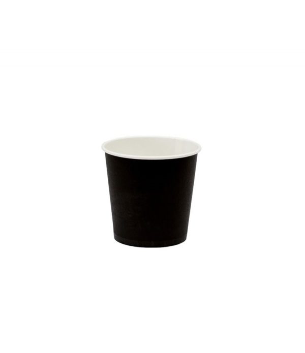 Papirna čaša 1-sl 100 ml d=62 mm crna (60 kom/pak)