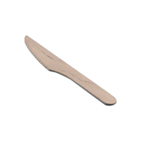 Nož drveni 15,5 cm Gold Plast (50 kom/pak)