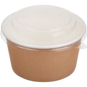 Kartonska kutija Tambien ECO 380 ml d=110 mm h=60 mm kraft ( kom/pak) [50 kom/pak]
