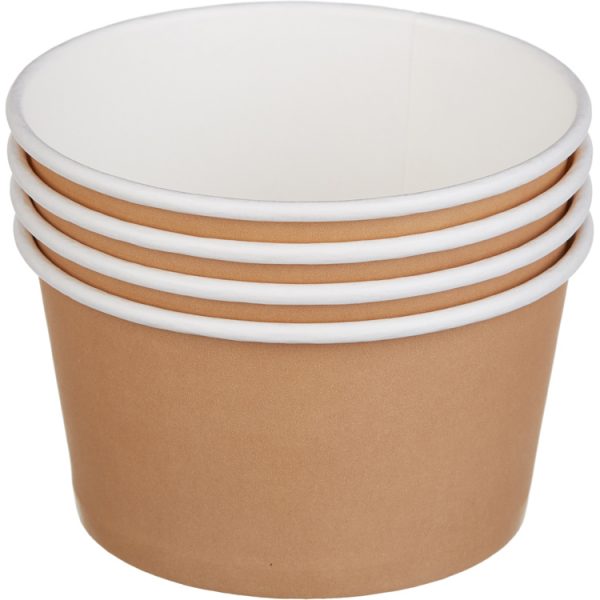 Kartonska kutija Tambien ECO 380 ml d=110 mm h=60 mm kraft ( kom/pak) [50 kom/pak]