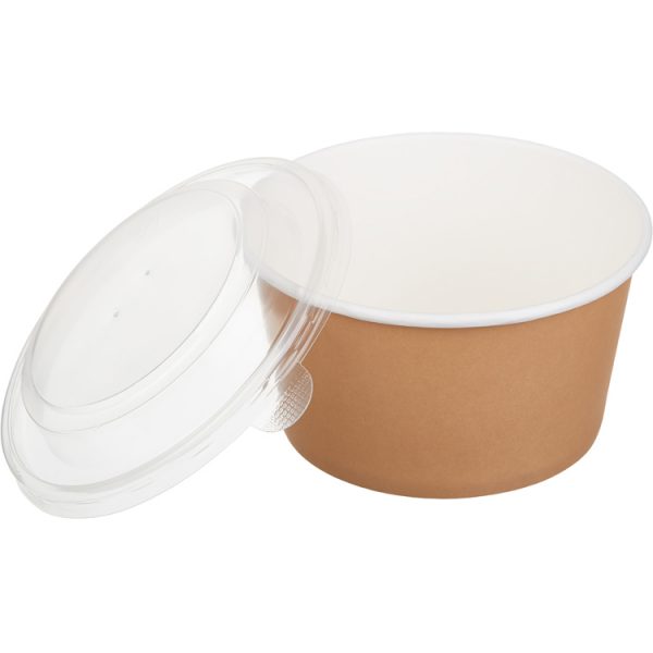 Kartonska kutija Tambien ECO 720 ml d=135 mm h=68 mm kraft ( kom/pak) [50 kom/pak]