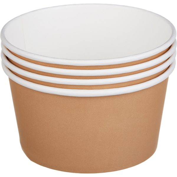 Kartonska kutija Tambien ECO 720 ml d=135 mm h=68 mm kraft ( kom/pak) [50 kom/pak]