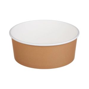Kartonska kutija Tambien ECO 1090 ml d=166 mm h=65 mm kraft ( kom/pak) [50 kom/pak]