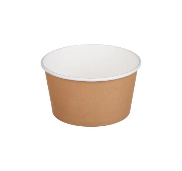 Kartonska kutija Tambien ECO 380 ml d=110 mm h=60 mm kraft ( kom/pak) [50 kom/pak]