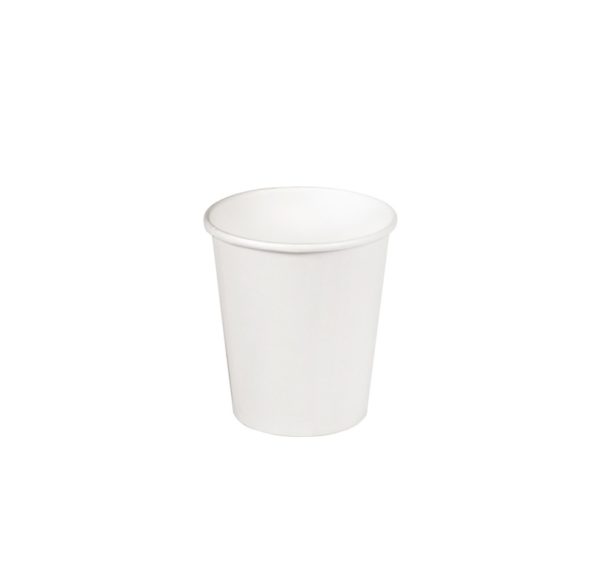 Papirna čaša 1-sl 85 ml d=73 mm bijela (50 kom/pak)