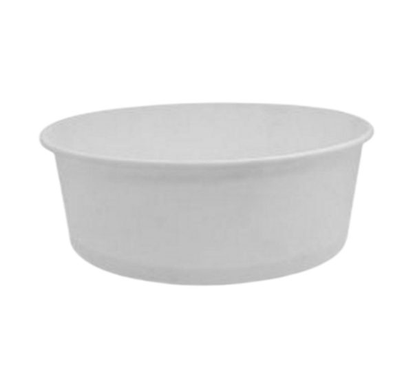 Kartonska posuda za salate 750 ml d=150 mm h=60 mm bijeli ( kom/pak) [50 kom/pak]