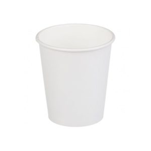 Papirna čaša 1-sl 250 ml d=80 mm bjela (25 kom/pak)