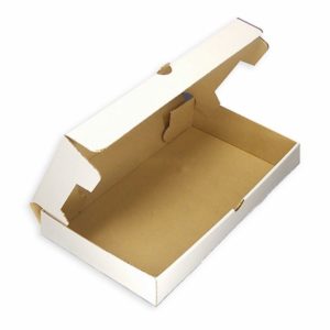 Pakovanje 33×23 cm bijeli valoviti karton (50 kom/pak)