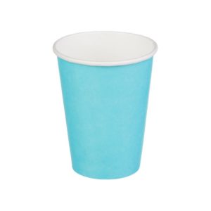 Papirna čaša 1-sl 300 ml d=90 mm tirkizno (50 kom/pak)