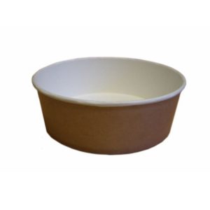 Kartonska posuda za salate 500 ml d=143 mm h=52 mm kraft ( kom/pak) [50 kom/pak]