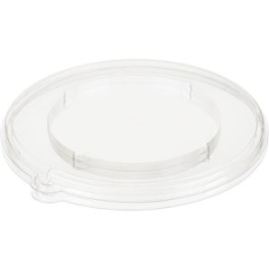 Posuda PULP Sabert d-210mm h-40mm 750ml sa poklopcem PET, Kraft, 100 kom (komplet)