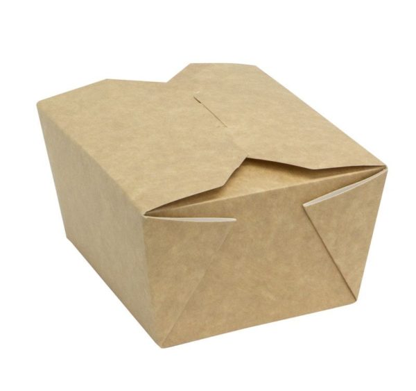 Kartonska kutija Fold Box 950 ml 170x135x50 mm kraft (400 kom/pak)