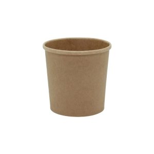 Kartonska posuda za supu Tambien ECO 340 ml d=70 mm h=85 mm kraft ( kom/pak) [25 kom/pak]