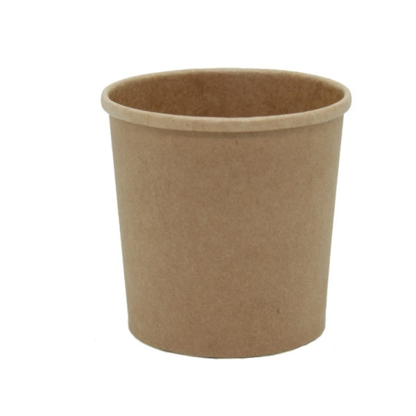 Kartonska posuda za supu Tambien ECO 340 ml d=70 mm h=85 mm kraft ( kom/pak) [25 kom/pak]