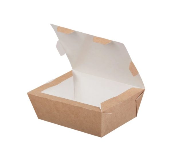Kartonska kutija za ručak ECO LUNCH BOX 600 ml 150x115x50 mm, kraft ( kom/pak) [500 kom/pak]