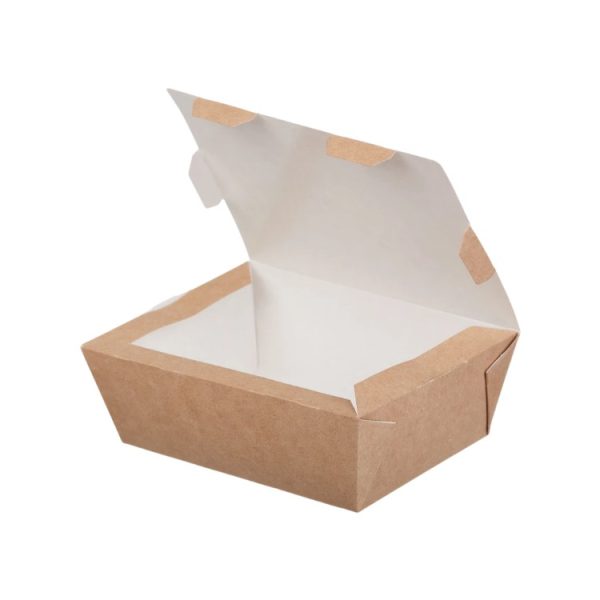 Kartonska kutija za ručak ECO LUNCH BOX 600 ml 150x115x50 mm, kraft ( kom/pak) [500 kom/pak]