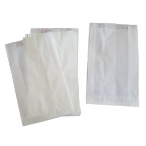 Papirna kesa 140х60х370 mm bijela (1000 kom/pak)
