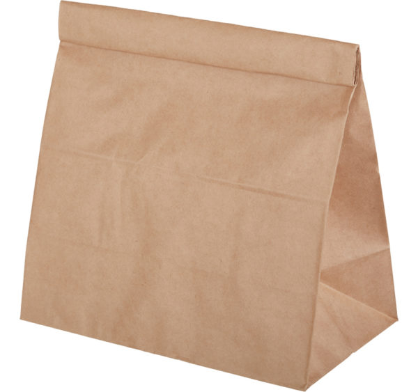 Papirna kesa 220х120х290 mm kraft (100 kom/pak)