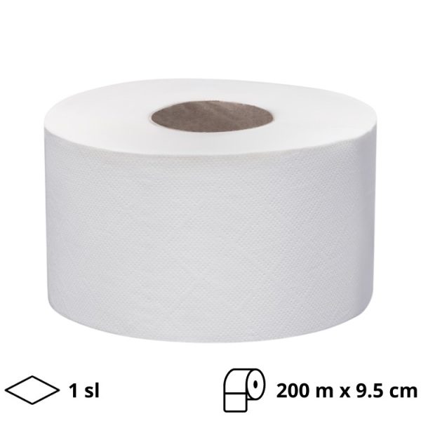 Toaletni papir 1sl 200 m Focus [12 kom/pak]