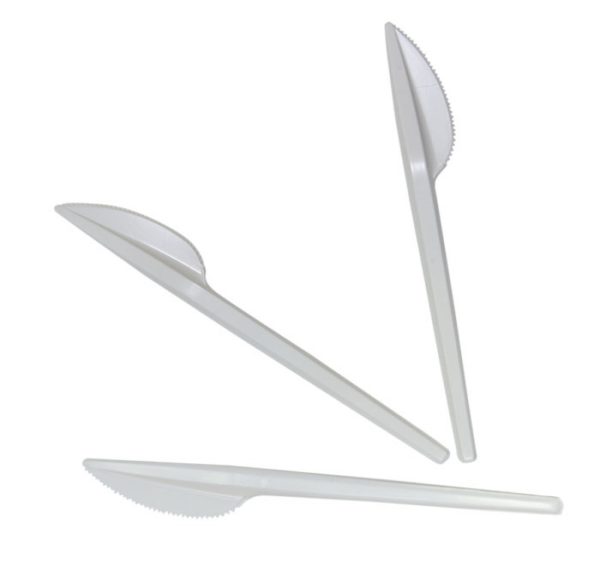 Nož PS 16,5 cm, bijeli (100 kom/pak)