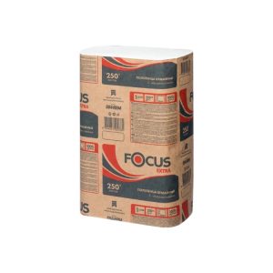 Papirni ubrusi Z 1 sl 250 l/pak Focus beli (5044994) [12 kom/pak]