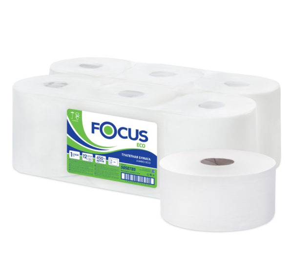 Toaletni papir 1-sl 450 m Focus