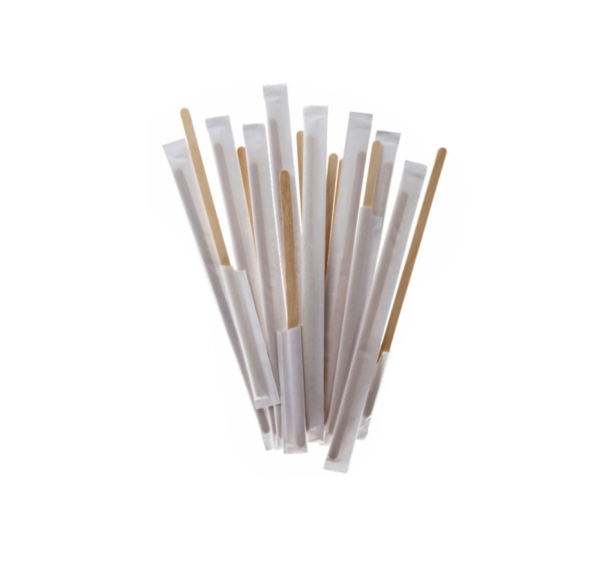 Drven štapić za mešanje 14 cm pojedinacno pakovanje (500 kom/pak)