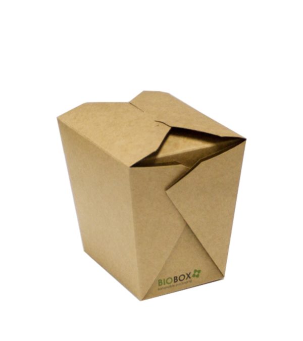Kartonska kutija za WOK BioBox 700 ml kraft (500 kom/pak)
