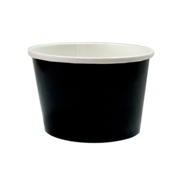 Kartonska posuda za supu 500 ml d=98 mm h=99 mm crna (50 kom/pak)