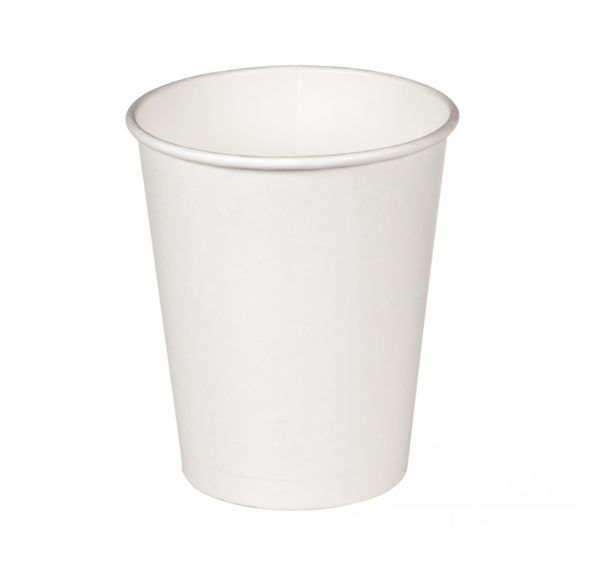 Papirna čaša 1-sl 300 ml d=90 mm bijela (50 kom/pak)