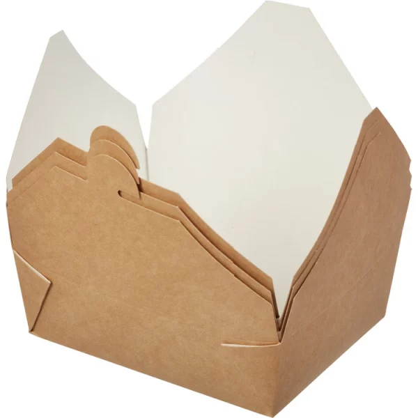 Kartonska kutija Fold Box 950 ml 170x135x50 mm kraft [240 kom/pak]