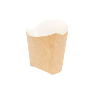 Kutija za pomfrit Fry Pack 100x45x110 mm kraft [35 kom/pak]