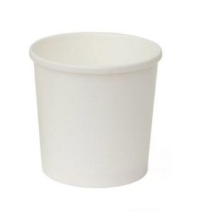 Kartonska posuda za supu Tambien ECO 340 ml d=90 mm h=85 mm bijela (50 kom/pak)