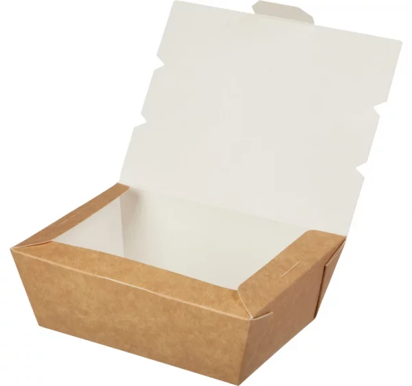 Kartonska kutija za ručak Lunch2Go 600 ml 150x115x50 mm kraft