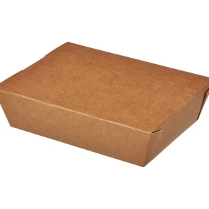 Kartonska kutija za ručak Lunch2Go 1000 ml 190x150x50 mm kraft (320 kom/pak)