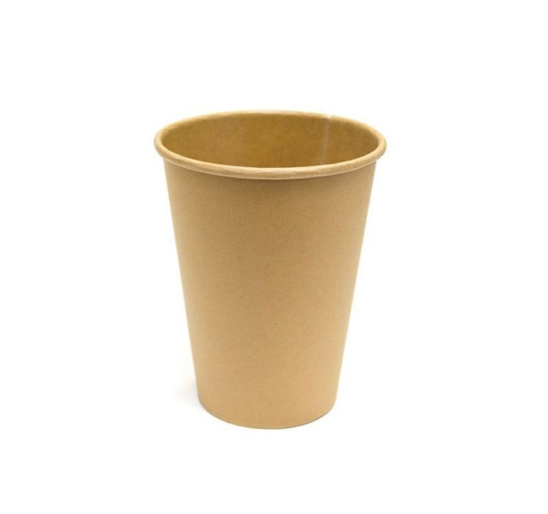 Papirna čaša 1-sl 250 ml d=80 mm puni kraft (50 kom/pak)