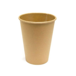 Papirna čaša 1-sl 300 ml d=90 mm puni kraft (50 kom/pak)