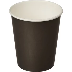 Papirna čaša 1-sl 250 ml d=80 mm crna (100 kom/pak)