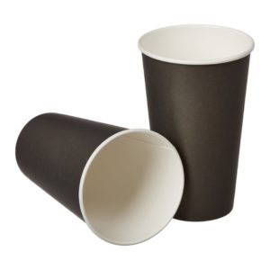 Papirna čaša 1-sl 400 ml d=90 mm crna