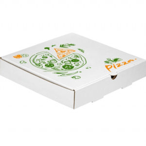 Kutija za picu 330x330x40 mm mikro valoviti karton Pizza (50 kom/pak)