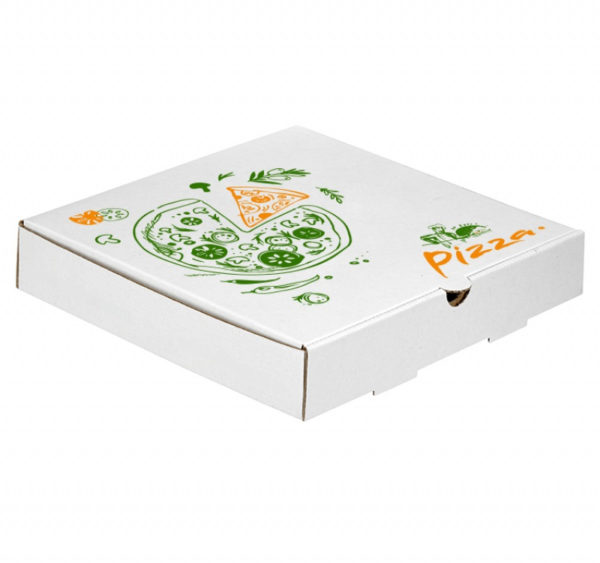 Kutija za picu 330x330x40 mm mikro valoviti karton Pizza (50 kom/pak)