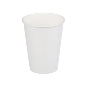 Čaša papirnata 1-sl 370 ml d=90 mm bijela (50 kom/pak)