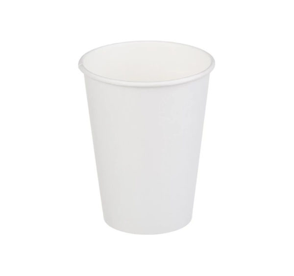 Čaša papirnata 1-sl 370 ml d=90 mm bijela (50 kom/pak)